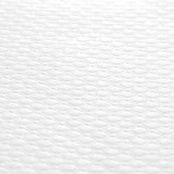 80x80 cm geprägte Papiertischdecke weiß – 500