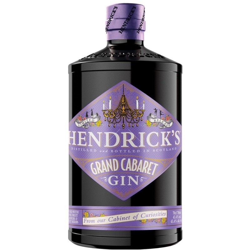 GIN Hendrick's Grand Cabaret Scotland 43.4° 70 cl - Limited Edition