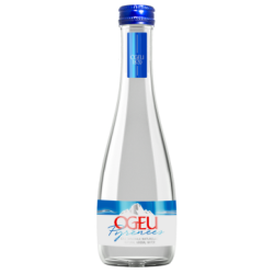 OGEU Acqua Minerale Naturale Bottiglia in Vetro 33 cl