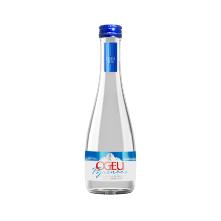 OGEU Acqua Minerale Naturale Bottiglia in Vetro 33 cl